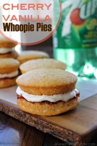 Cherry Vanilla Whoopie Pies